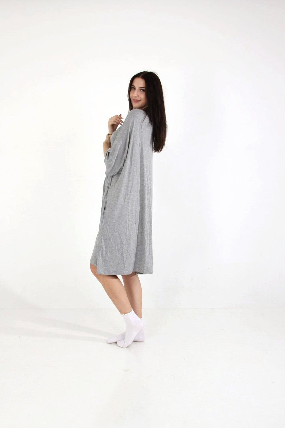 Grey Bamboo Sleep Tee