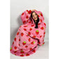 Strawberry Hoodie Blanket